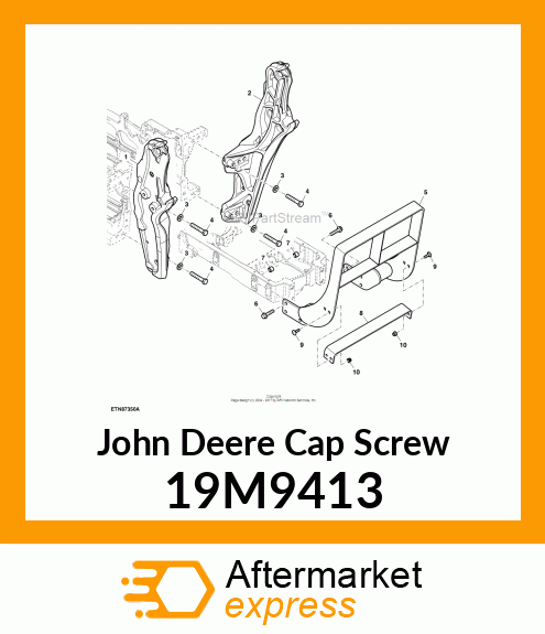 SCREW, HEX HEAD, METRIC 19M9413