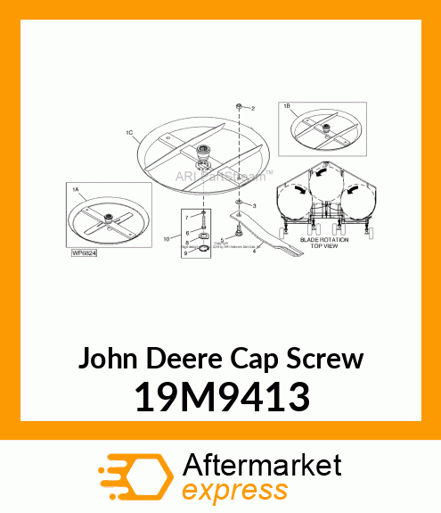 SCREW, HEX HEAD, METRIC 19M9413