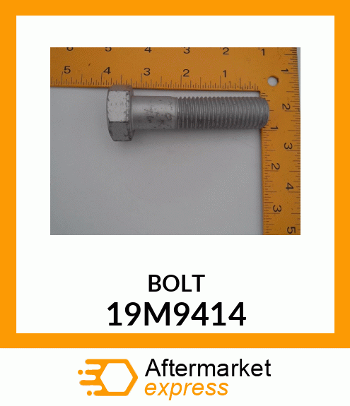 SCREW, HEX HEAD, METRIC 19M9414