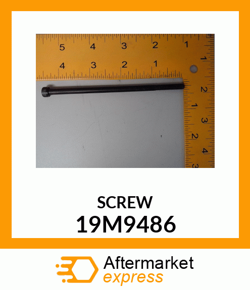 SCREW, HEX SOCKET HEAD, METRIC 19M9486