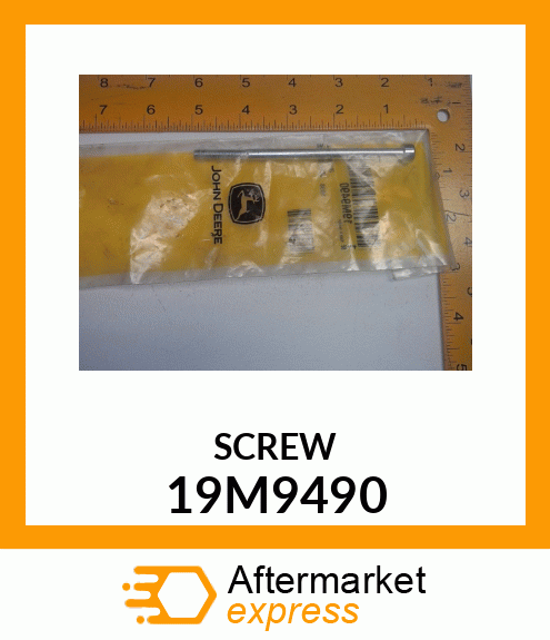 SCREW, HEX SOCKET HEAD, METRIC 19M9490