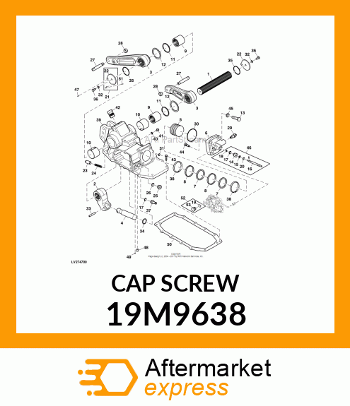 SCREW, HEX HEAD, METRIC 19M9638