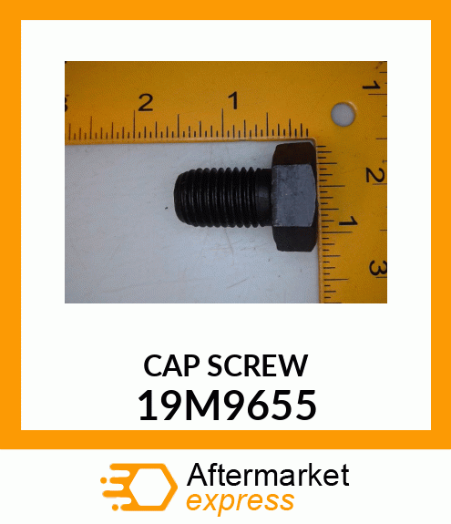 SCREW, HEX HEAD, METRIC 19M9655