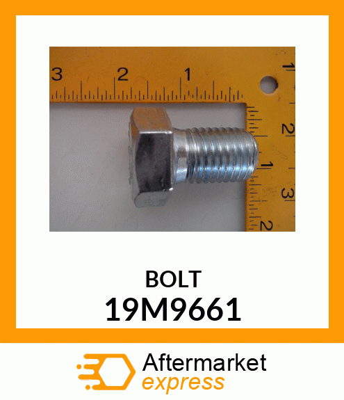 SCREW, HEX HEAD, METRIC 19M9661