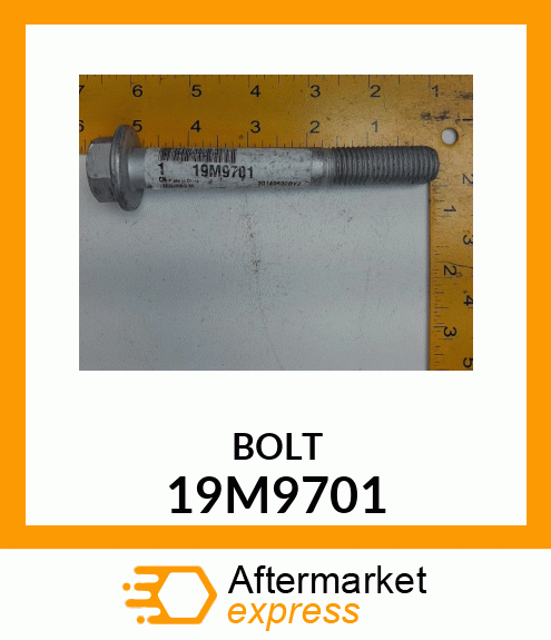 SCREW, FLANGED, METRIC 19M9701