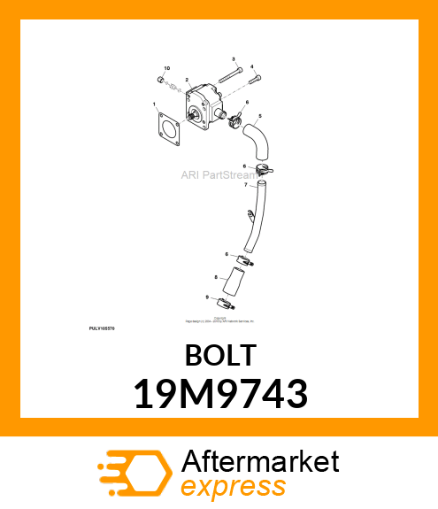 SCREW, HEX SOCKET HEAD, METRIC 19M9743