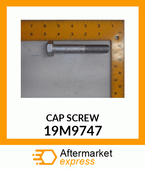 SCREW, HEX HEAD, METRIC 19M9747