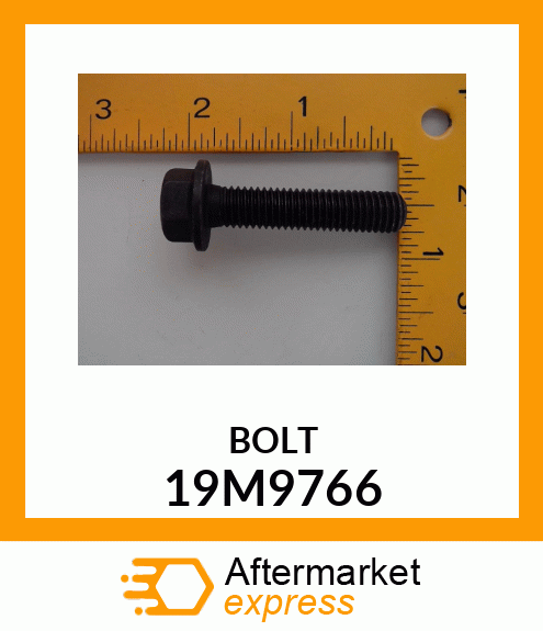 SCREW, FLANGED, METRIC 19M9766