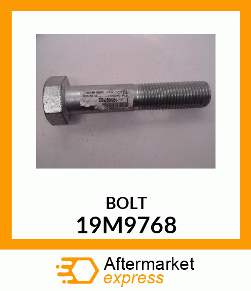 SCREW, HEX HEAD, METRIC 19M9768