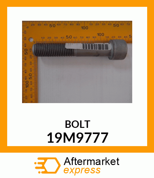 SCREW, HEX SOCKET HEAD, METRIC 19M9777