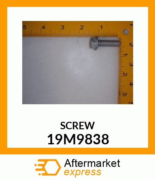 SCREW, FLANGED, METRIC 19M9838