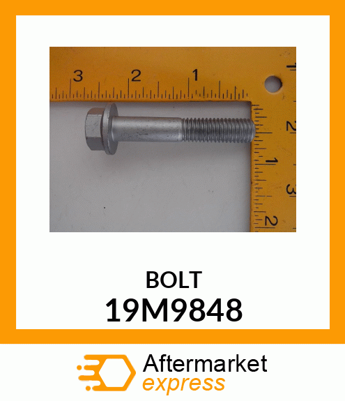 SCREW, FLANGED, METRIC 19M9848