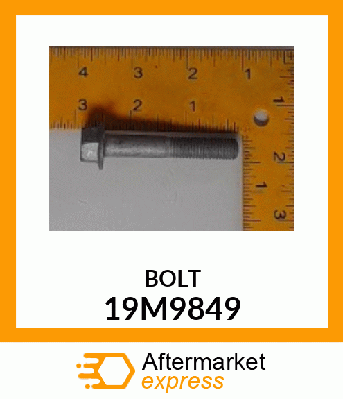 SCREW, FLANGED, METRIC 19M9849