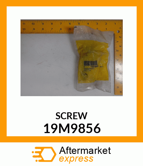 SCREW, FLANGED, METRIC 19M9856