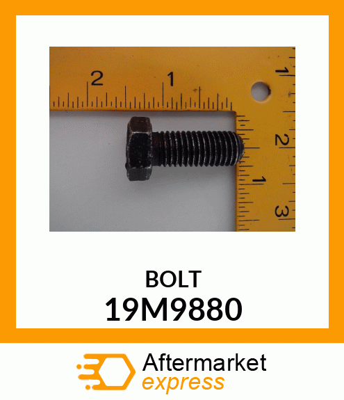 SCREW, HEX HEAD, METRIC 19M9880