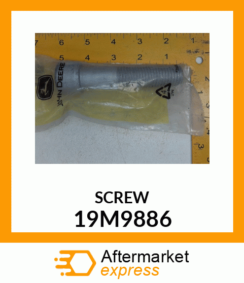 SCREW, HEX SOCKET HEAD, METRIC 19M9886