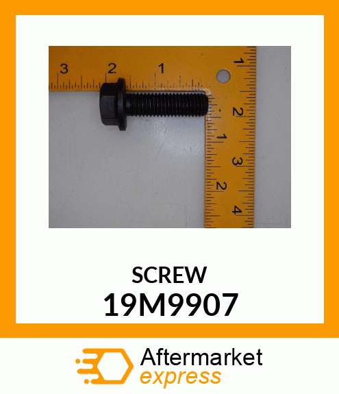 SCREW, FLANGED, METRIC 19M9907