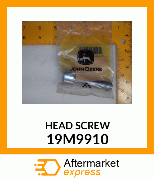 SCREW, HEX SOCKET HEAD, METRIC 19M9910