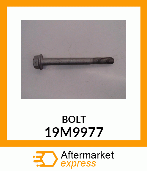 SCREW, FLANGED, METRIC 19M9977