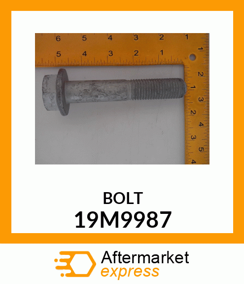 SCREW, FLANGED, METRIC 19M9987