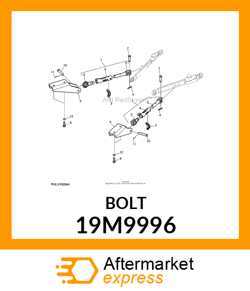 SCREW, HEX HEAD, METRIC 19M9996