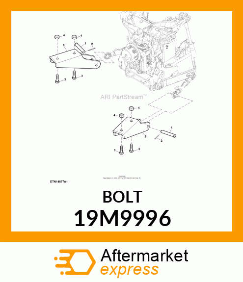 SCREW, HEX HEAD, METRIC 19M9996