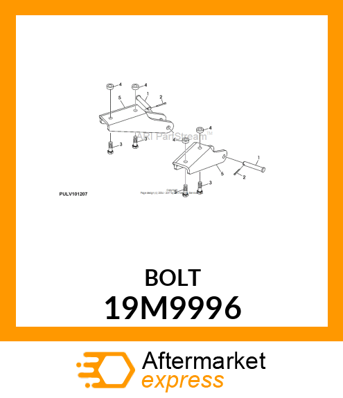 SCREW, HEX HEAD, METRIC 19M9996