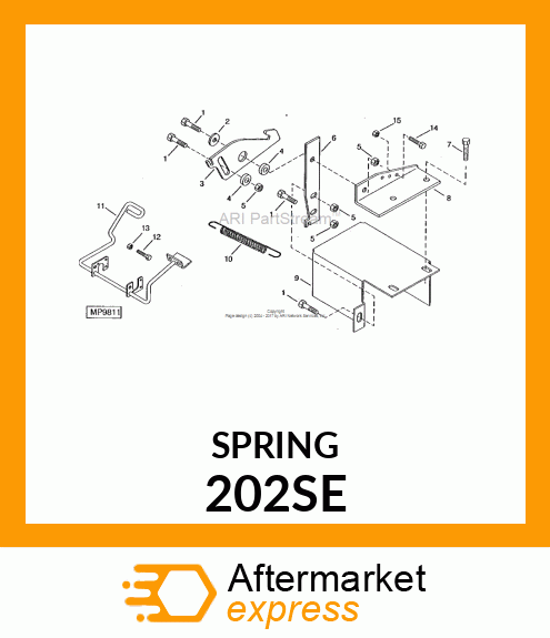 FRONT DECK SHEET SPRING 202SE