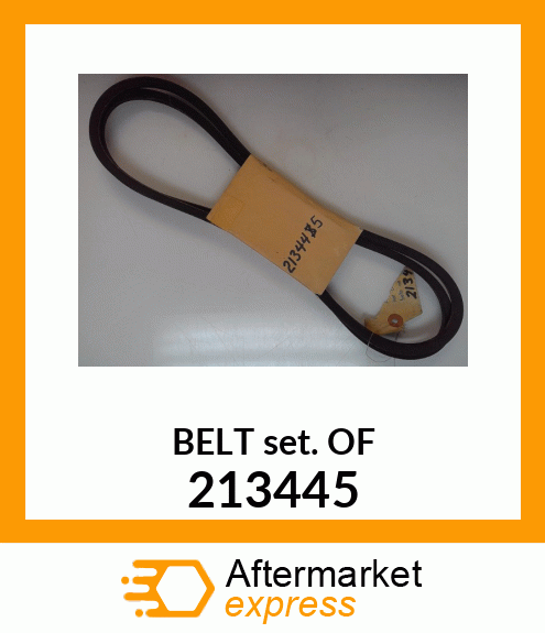 BELT SET OF 213445