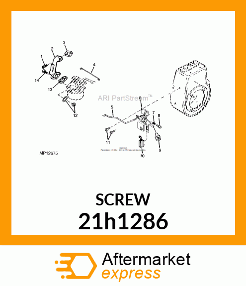 SCREW, FILISTER HEAD 21h1286