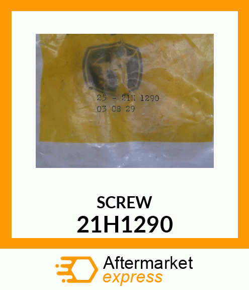 SCREW, MACHINE, SLOTTED PAN HEAD 21H1290