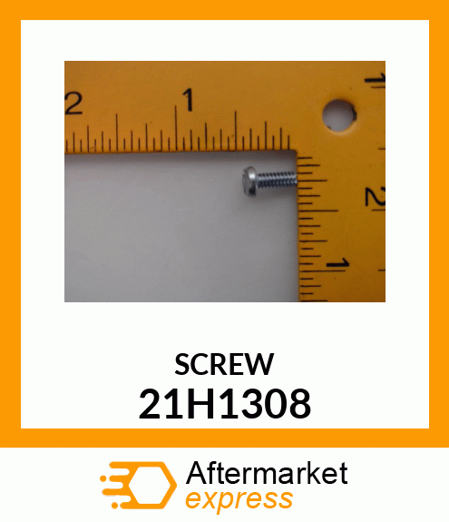 SCREW, MACHINE, SLOTTED PAN HEAD 21H1308