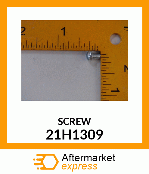 SCREW, MACHINE, SLOTTED PAN HEAD 21H1309