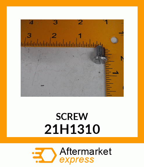 SCREW, MACHINE, SLOTTED PAN HEAD 21H1310