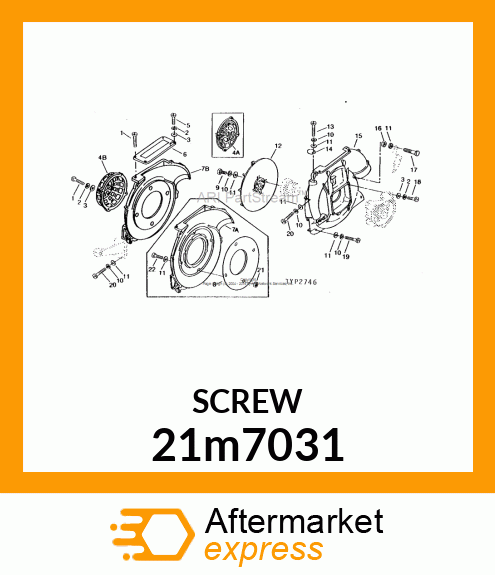 SCREW 21m7031