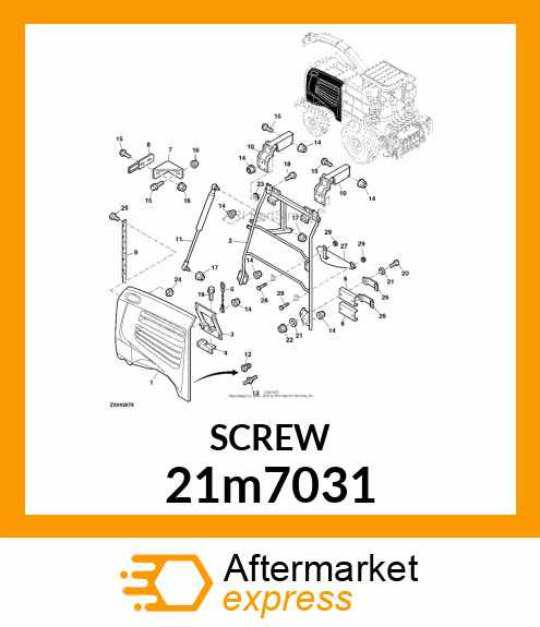 SCREW 21m7031