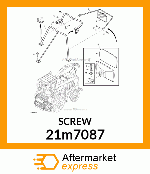 SCREW 21m7087