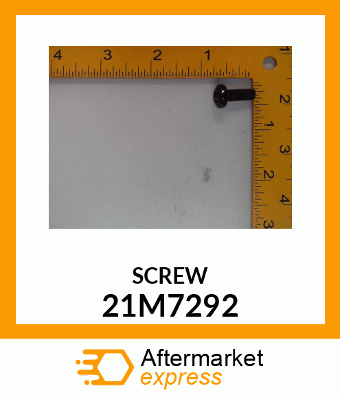 SCREW, CR PAN HEAD, METRIC 21M7292