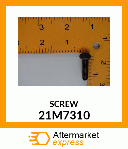 SCREW, CR PAN HEAD, METRIC 21M7310