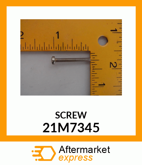 SCREW, CR PAN HEAD, METRIC 21M7345