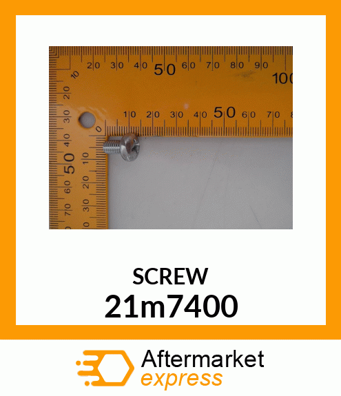 SCREW, CR PAN HEAD, METRIC 21m7400