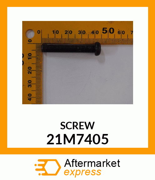 SCREW, CR PAN HEAD, METRIC 21M7405