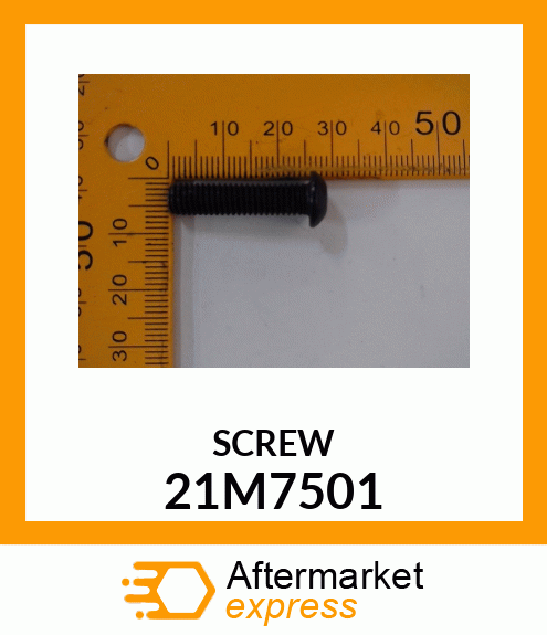 SCREW, HEX SKT BUTTON HD, METRIC 21M7501