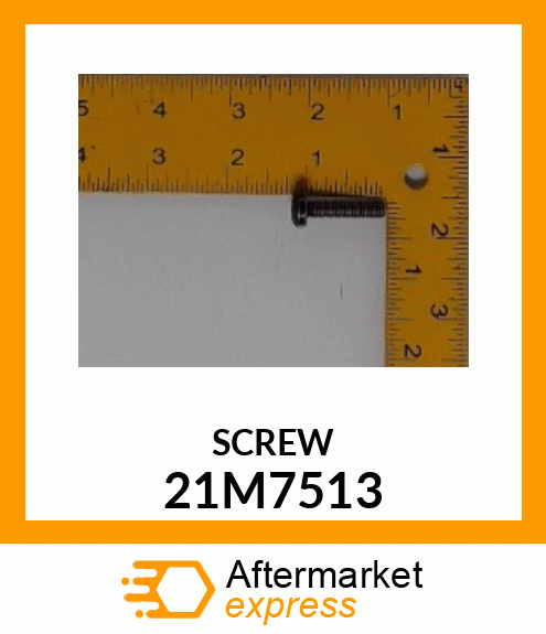 SCREW, TRX PAN HEAD, METRIC 21M7513