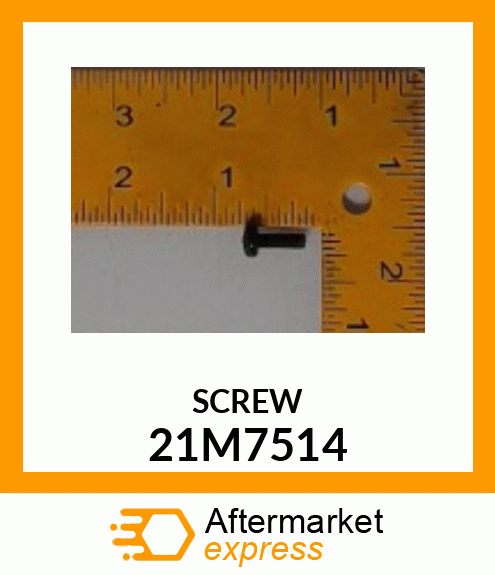 SCREW, CR PAN HEAD, METRIC 21M7514