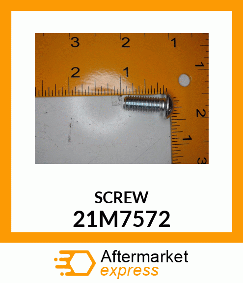 SCREW, HEX SKT BUTTON HD, METRIC 21M7572