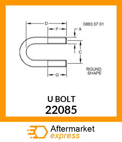 Bolt 22085