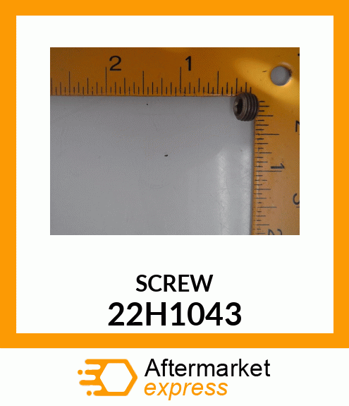 SCREW, SET, HEX SOCKET HEAD 22H1043