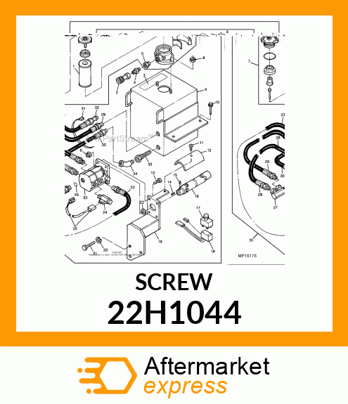 SCREW, SET, HEX SOCKET HEAD 22H1044