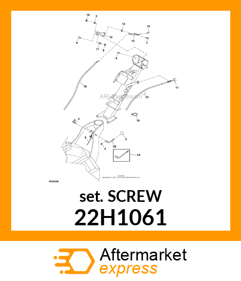 SCREW, SET, HEX SOCKET HEAD 22H1061